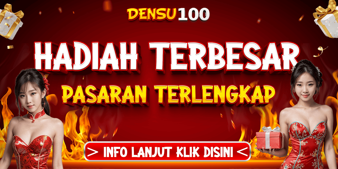 DENSU100 HADIAH TOGEL TERBESAR & PASARAN TERLENGKAP