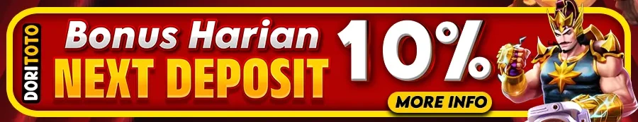 BONUS DEPOSIT SETIAP HARI 10%